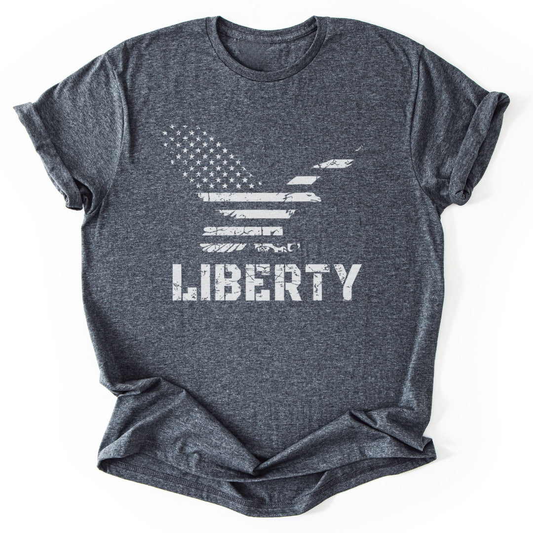 T-Shirt Dark Heather / S Eagle Freedom T-Shirt