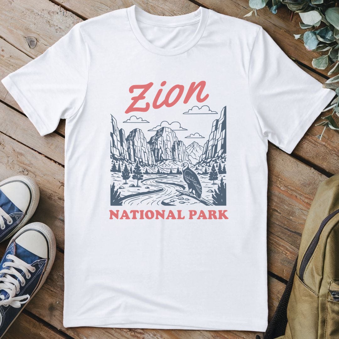T-Shirt White / S Zion Canyon Majesty T-Shirt