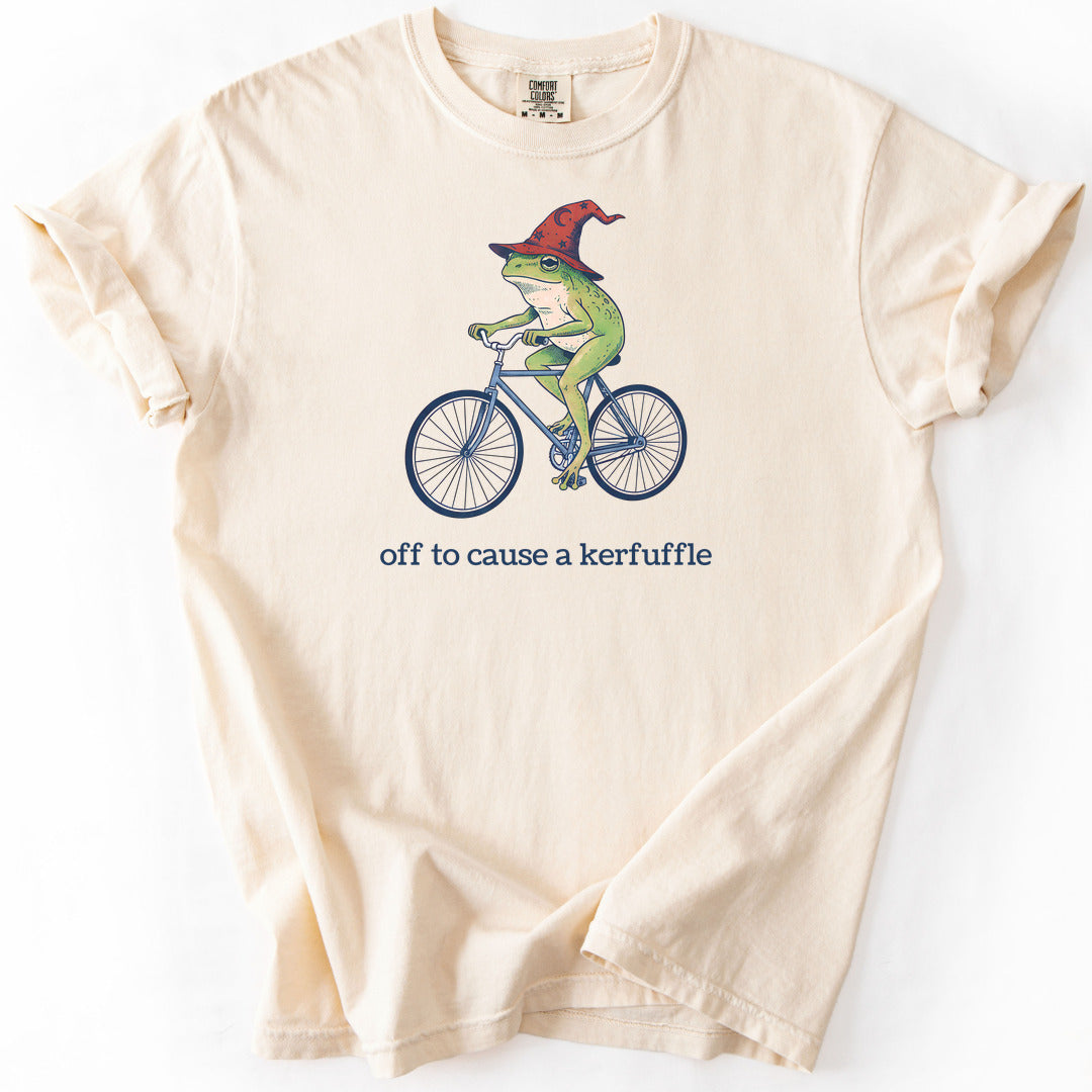 T-Shirt Ivory / S Frog Wizard Kerfuffle Premium