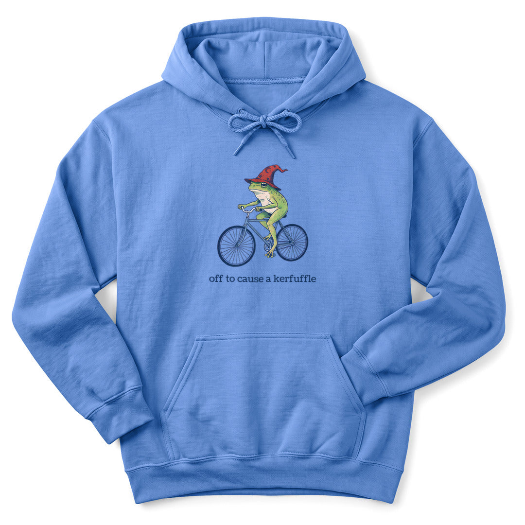 Hoodie Carolina Blue / S Frog Wizard Kerfuffle Hoodie
