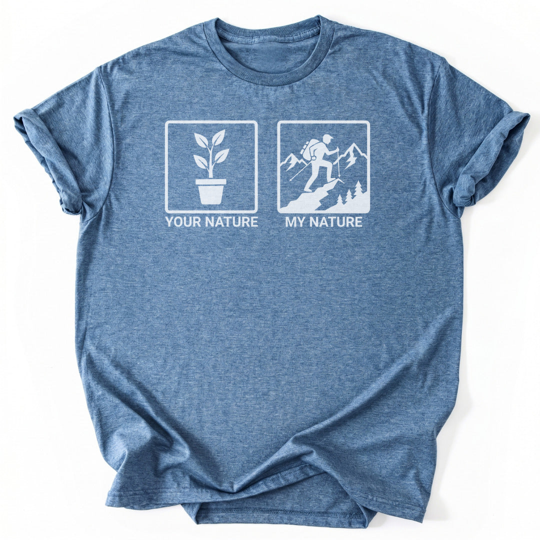 T-Shirt Heather Indigo / S Choose Your Nature T-Shirt