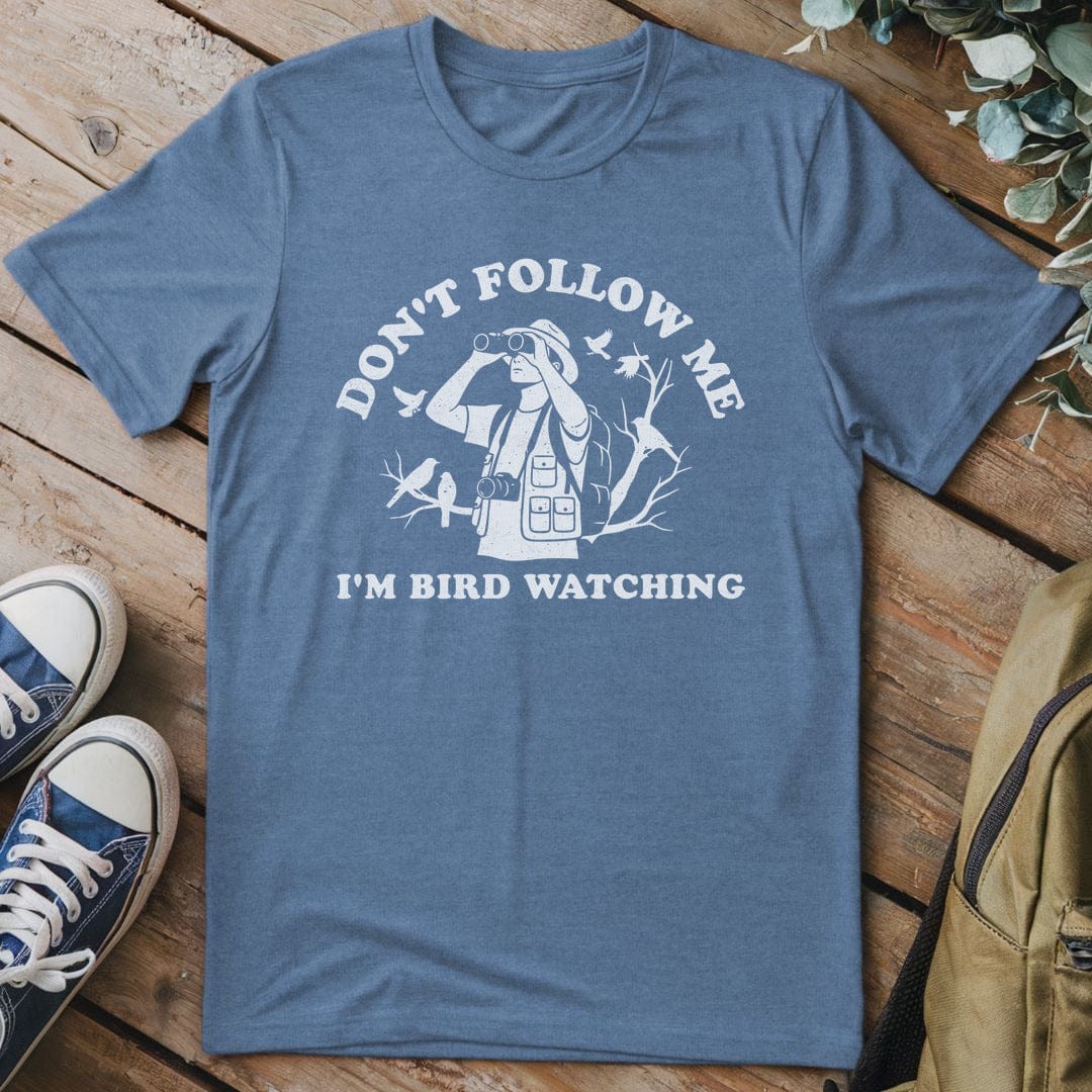 T-Shirt Heather Indigo / S Birdwatcher's Solitude T-Shirt