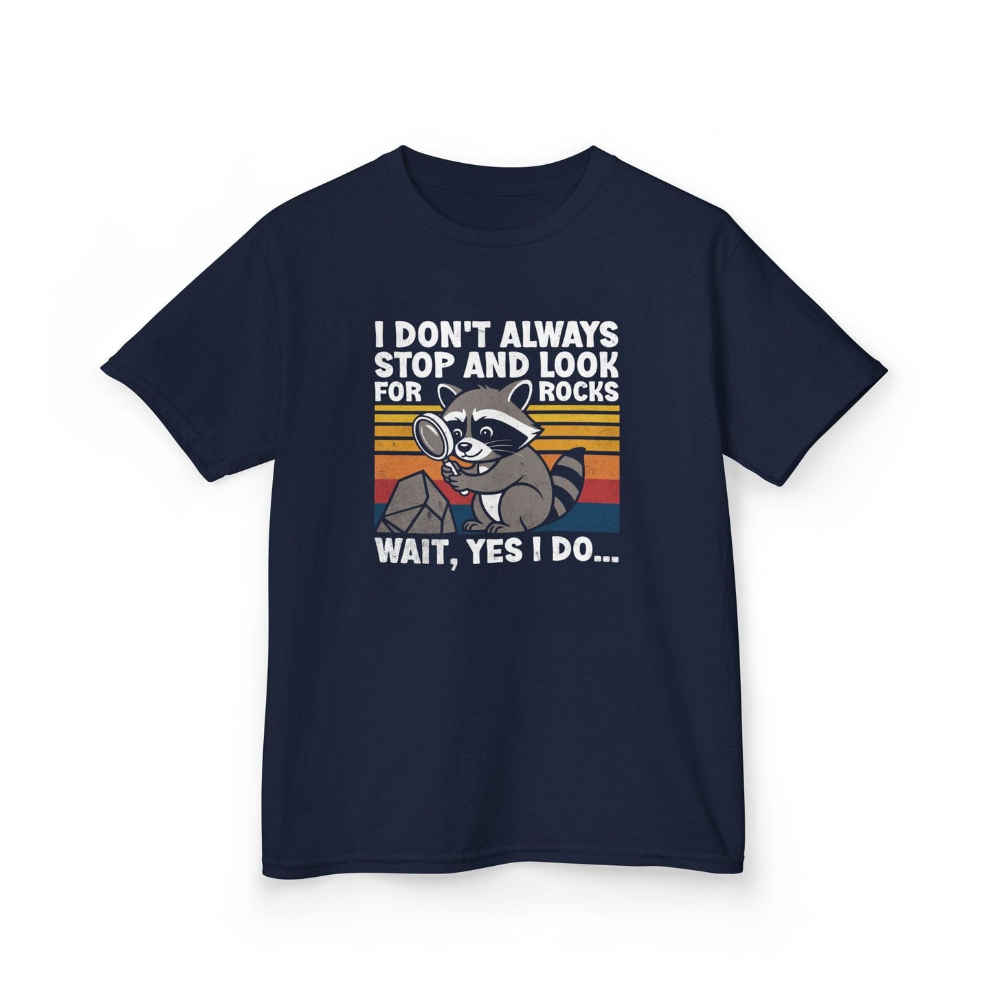Kids clothes Navy / XS I Stop For Rocks Kids Tee