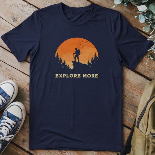 T-Shirt Navy / S Wanderlust Sunset Adventure T-Shirt