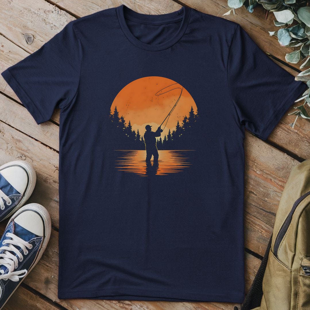 T-Shirt Navy / S Twilight Cast Fishing T-Shirt