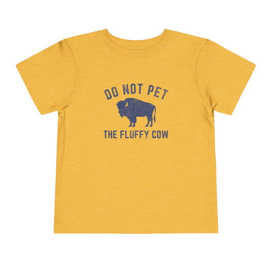 Fluffy Cow Toddler T-Shirt