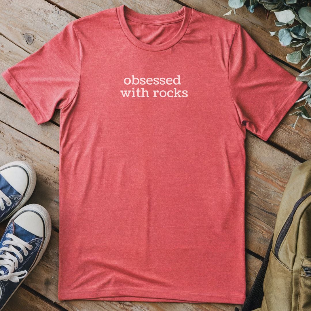 T-Shirt Heather Red / S Rock Obsessed T-Shirt