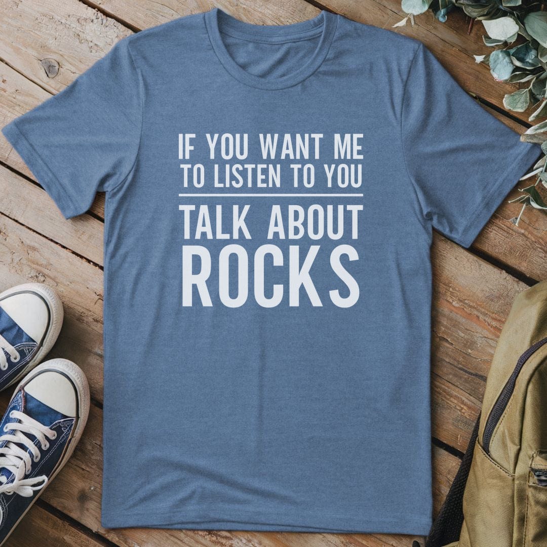 T-Shirt Heather Indigo / S Geology Enthusiast T-Shirt