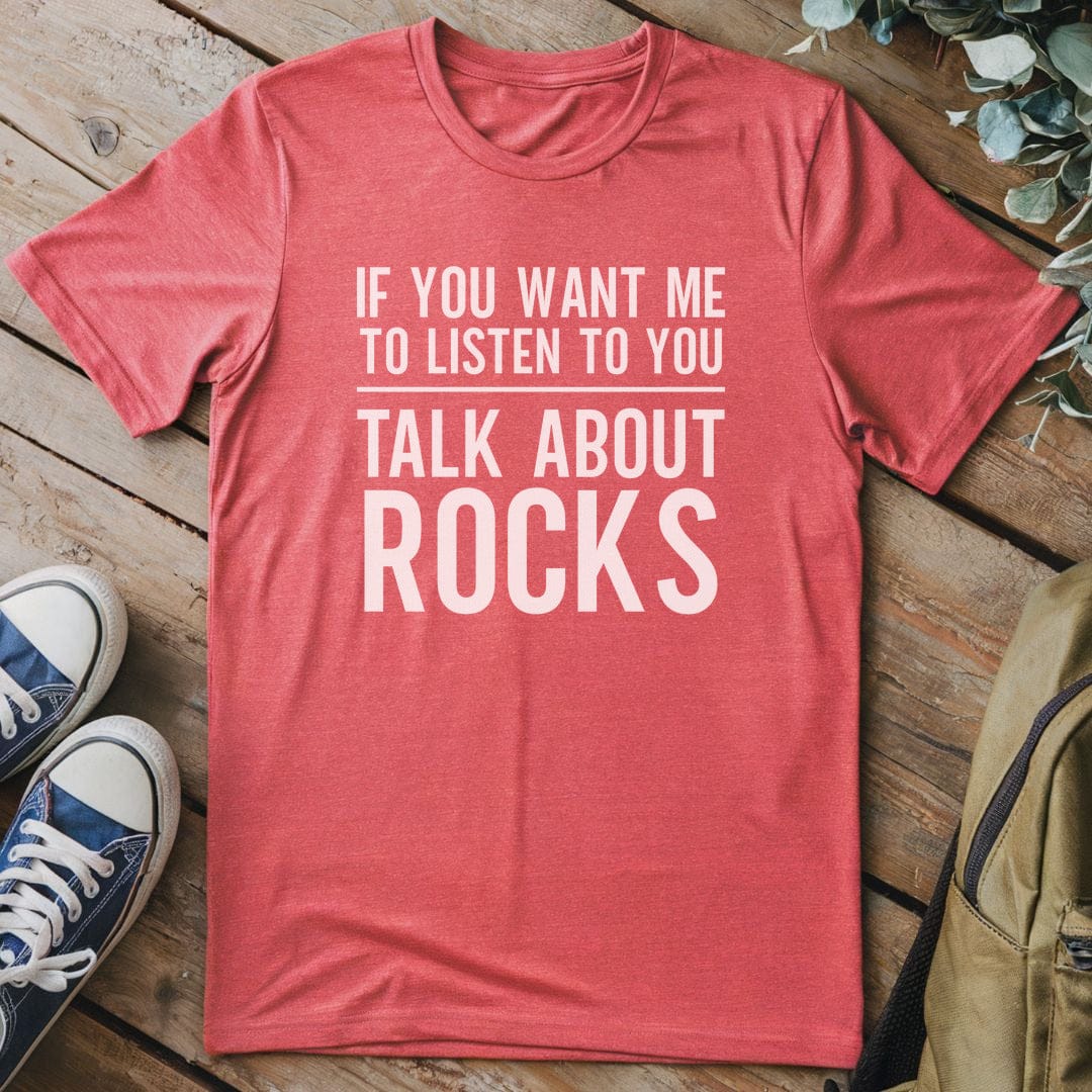T-Shirt Heather Red / S Geology Enthusiast T-Shirt