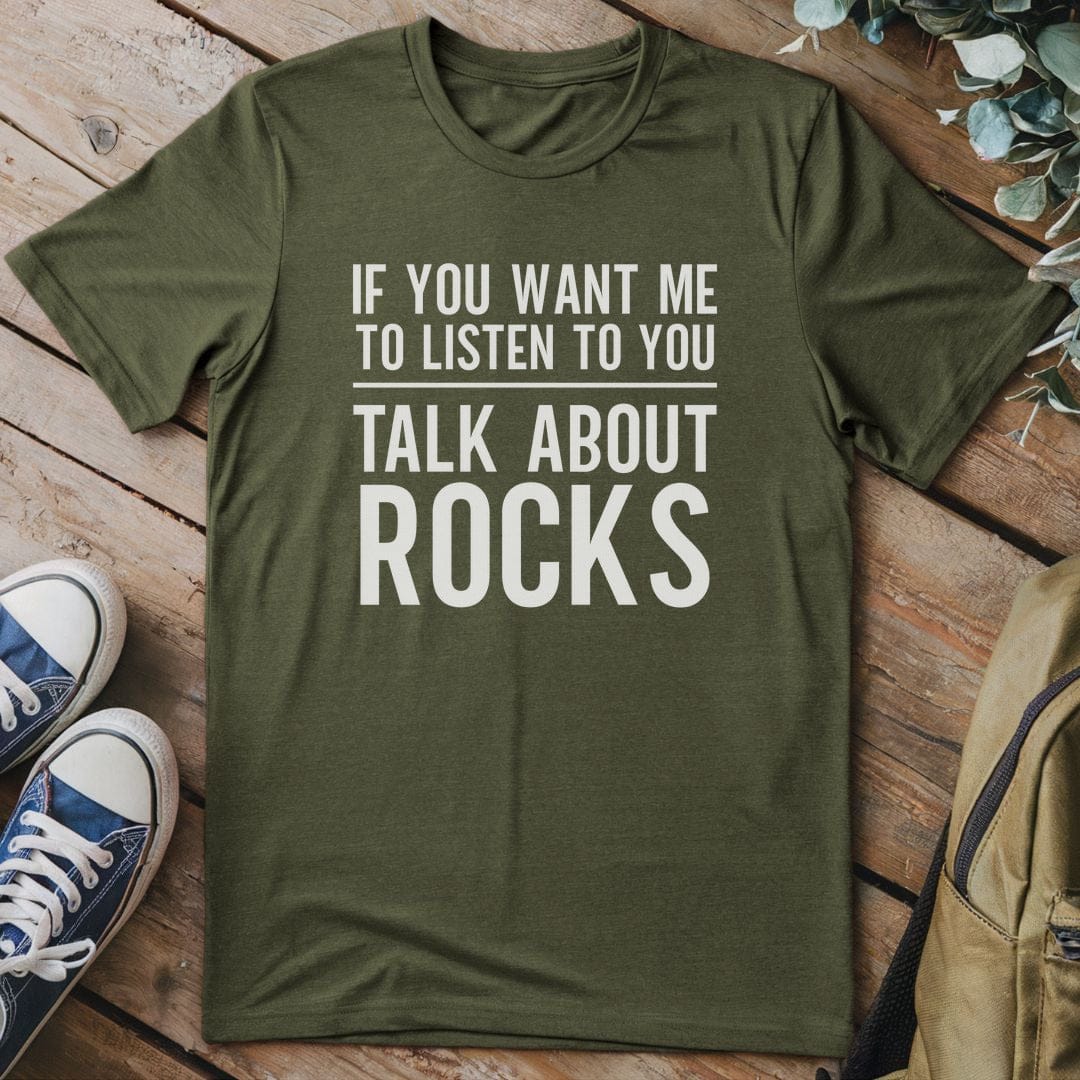 T-Shirt Military Green / S Geology Enthusiast T-Shirt