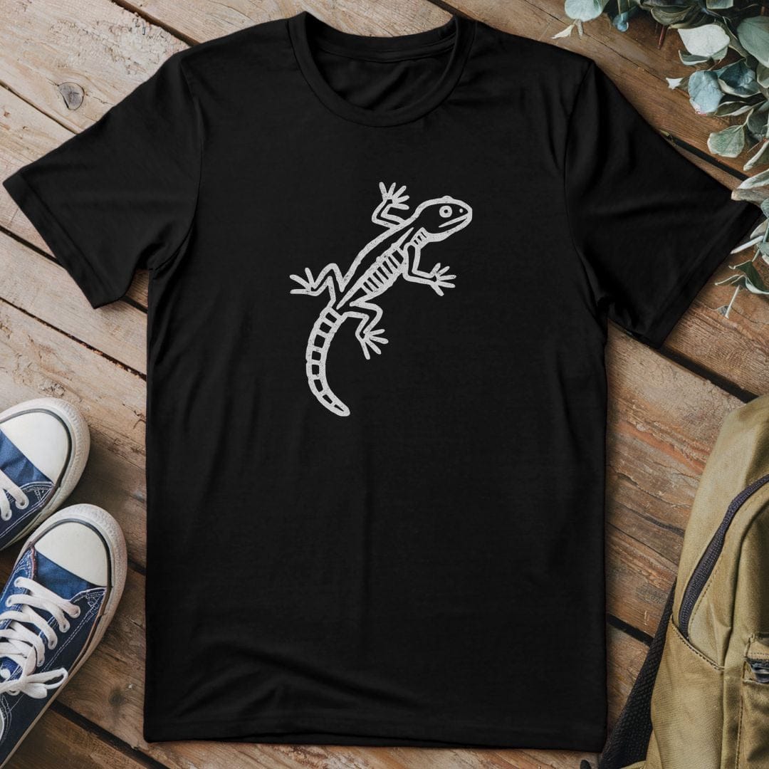 T-Shirt Black / S Lizard Petroglyph T-Shirt