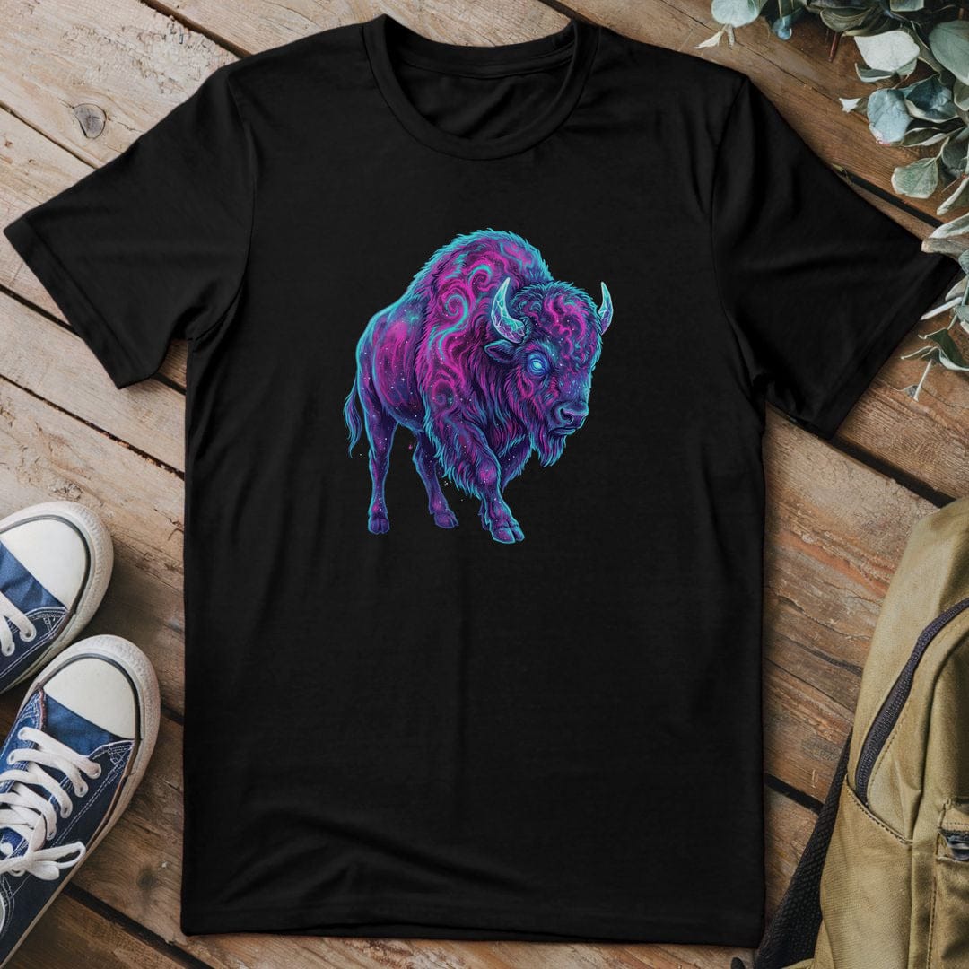 T-Shirt Black / S Cosmic Bison Dream T-Shirt