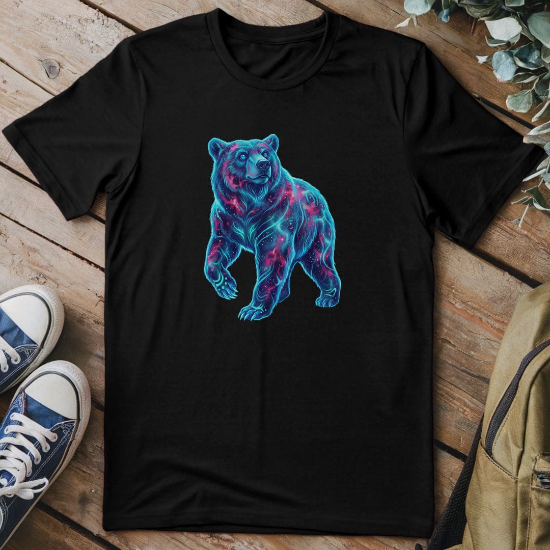 T-Shirt Black / S Cosmic Bear Adventure T-Shirt