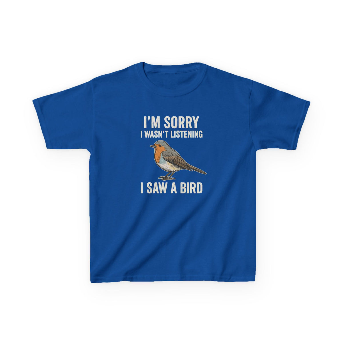 I Saw A Bird Kids Tee
