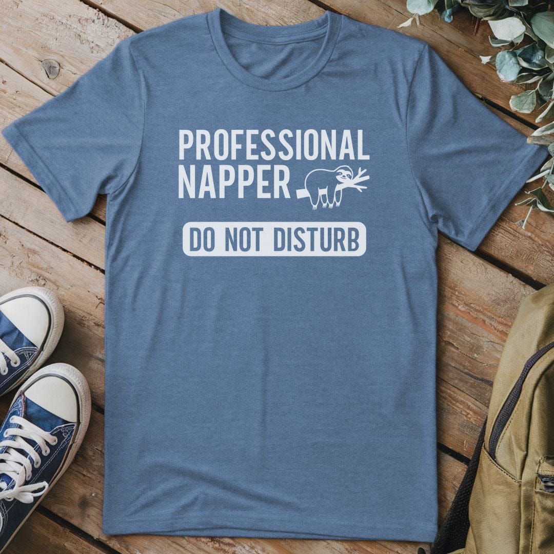 T-Shirt Heather Indigo / S Sloth Mode Activated T-Shirt