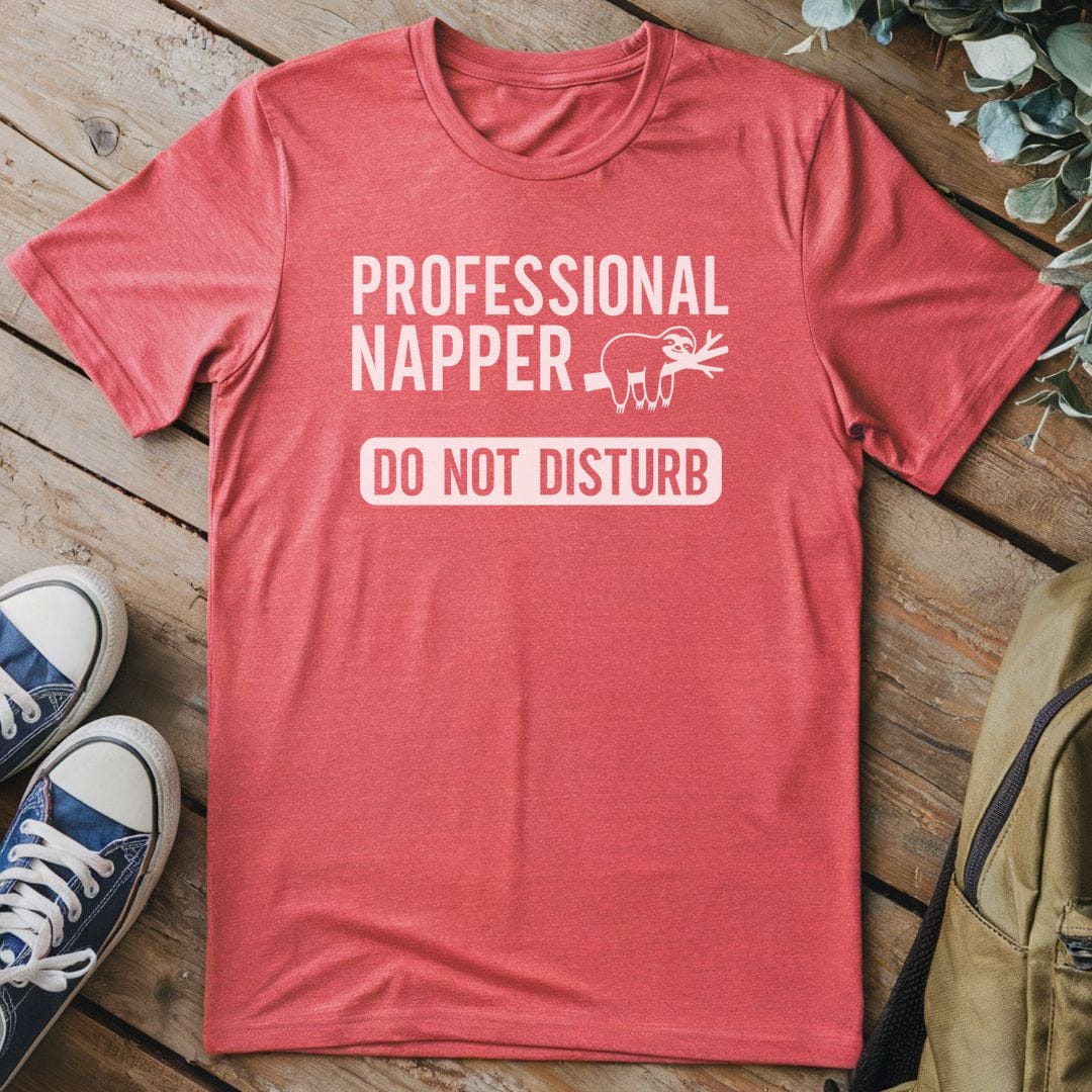 T-Shirt Heather Red / S Sloth Mode Activated T-Shirt