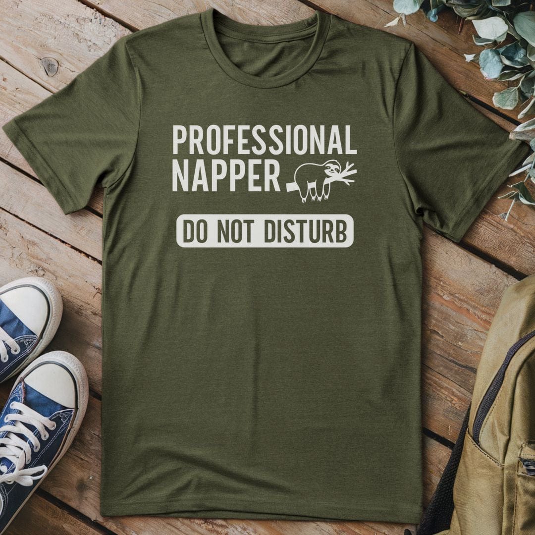T-Shirt Military Green / S Sloth Mode Activated T-Shirt