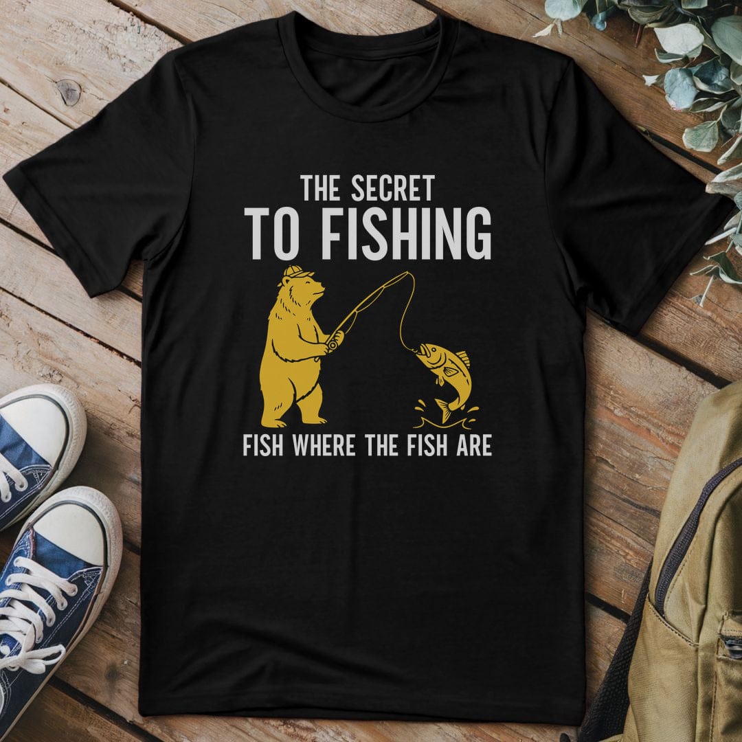 T-Shirt Black / S Fishing Wisdom T-Shirt