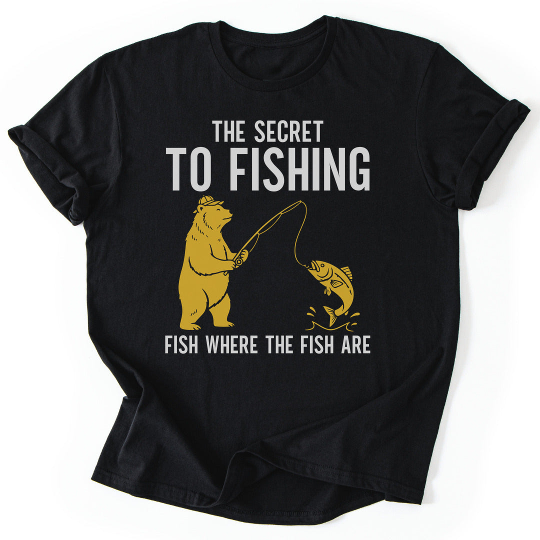 T-Shirt Black / S Fishing Wisdom T-Shirt