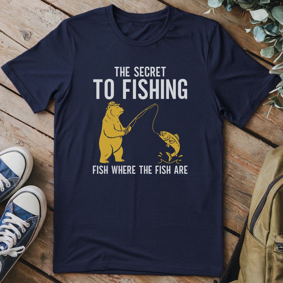 T-Shirt Navy / S Fishing Wisdom T-Shirt
