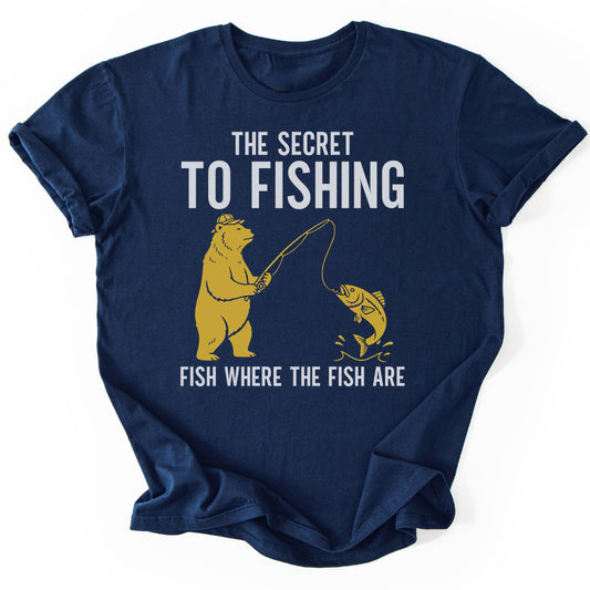 T-Shirt Navy / S Fishing Wisdom T-Shirt