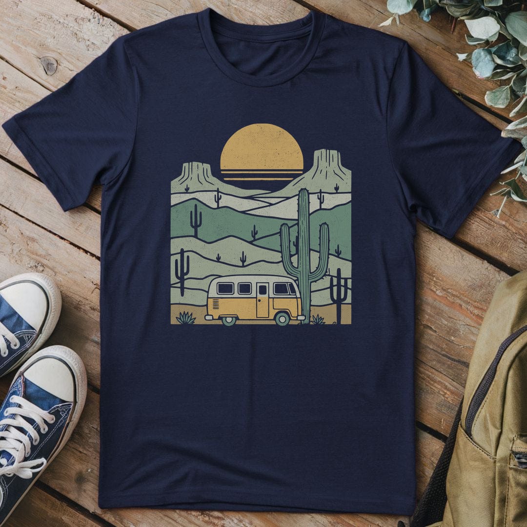 T-Shirt Navy / S Desert Dreaming Road Trip T-Shirt