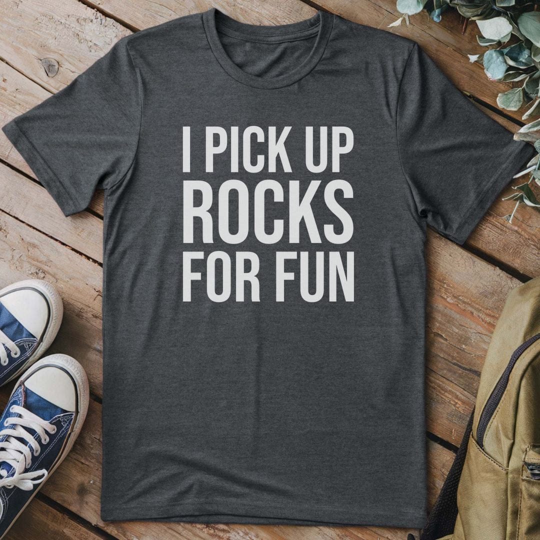 T-Shirt Dark Heather / S Rock Fun T-Shirt