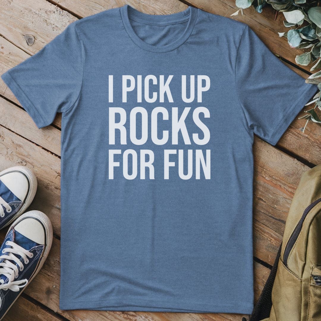 T-Shirt Heather Indigo / S Rock Fun T-Shirt