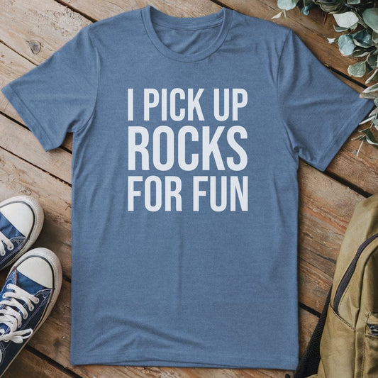 T-Shirt Heather Indigo / S Rock Fun T-Shirt