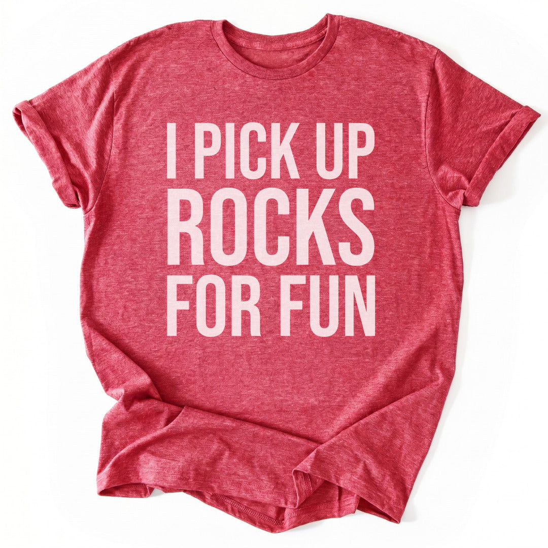 T-Shirt Heather Red / S Rock Fun T-Shirt
