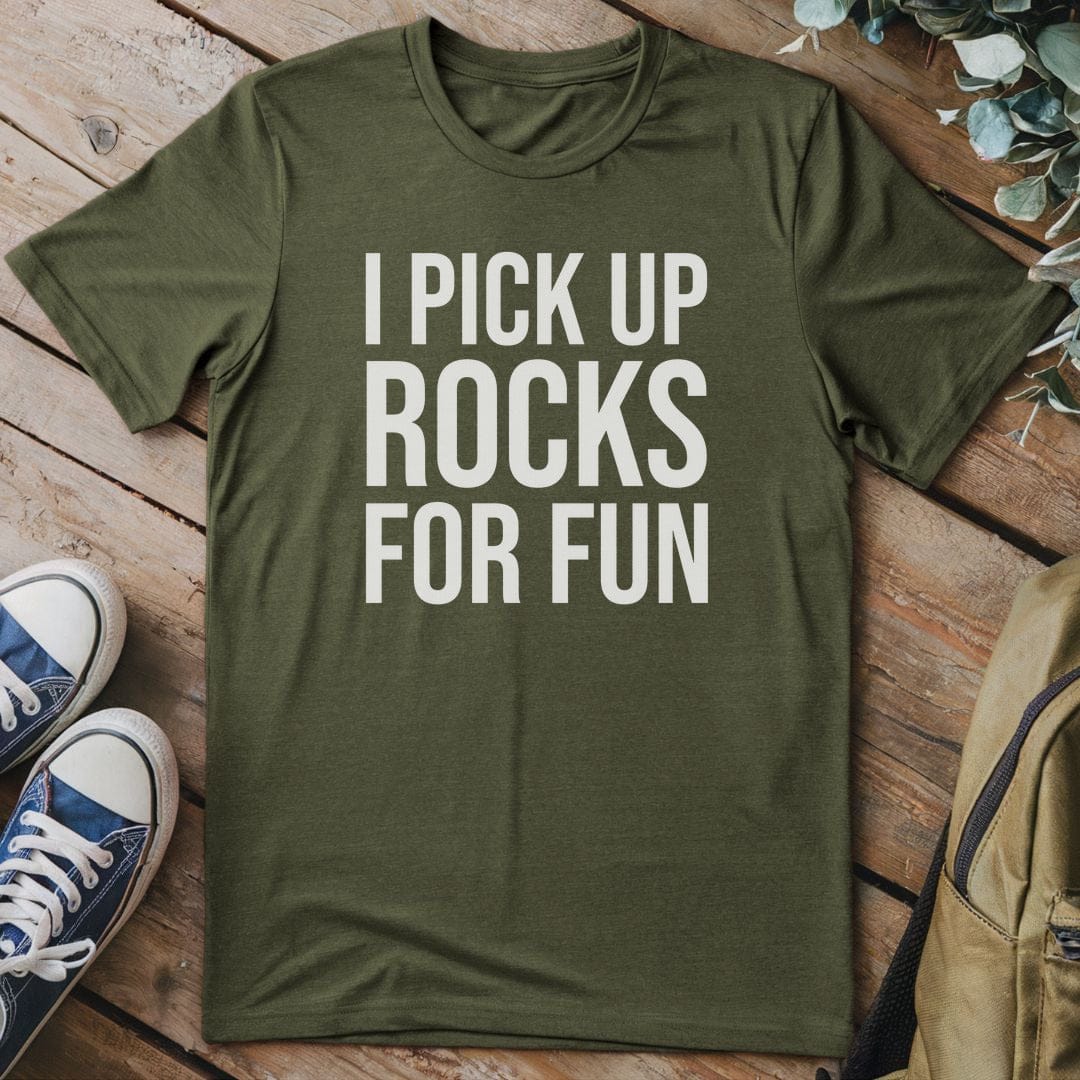 T-Shirt Military Green / S Rock Fun T-Shirt