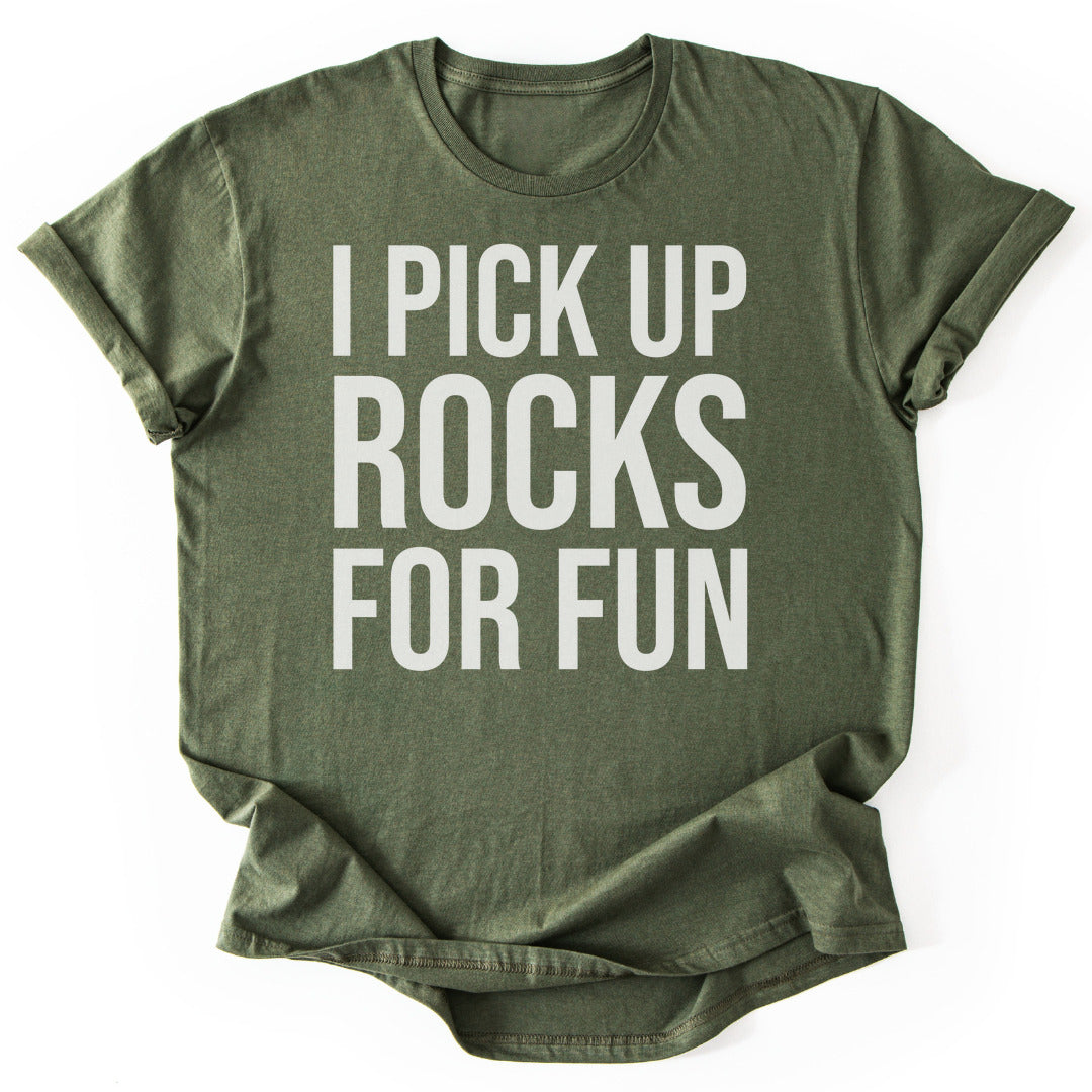 T-Shirt Military Green / S Rock Fun T-Shirt