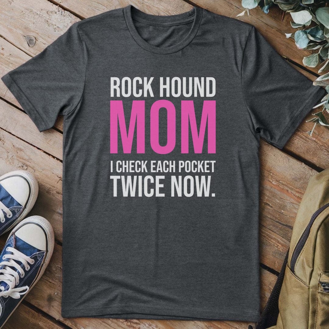 T-Shirt Dark Heather / S Rockhound Mom T-Shirt