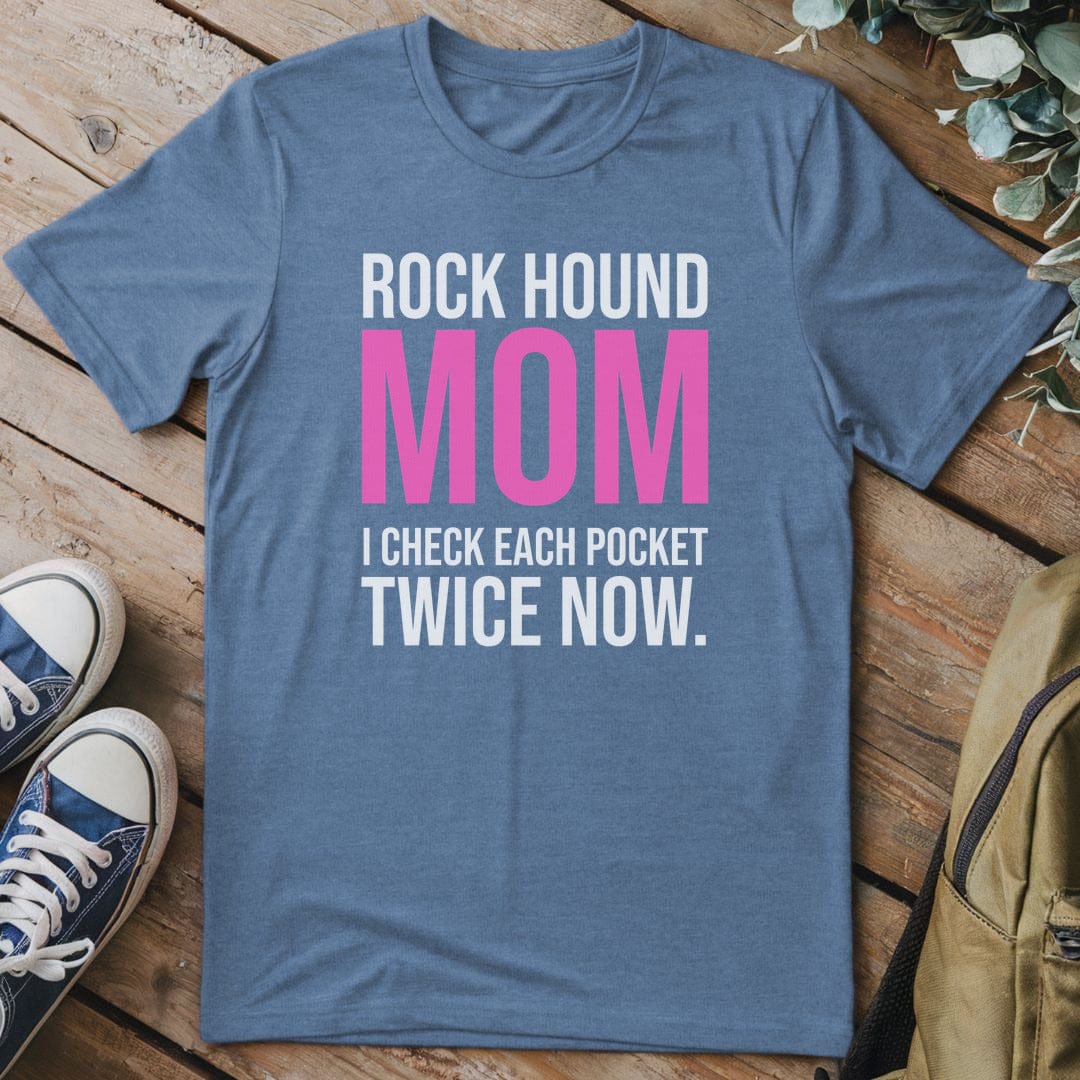 T-Shirt Heather Indigo / S Rockhound Mom T-Shirt