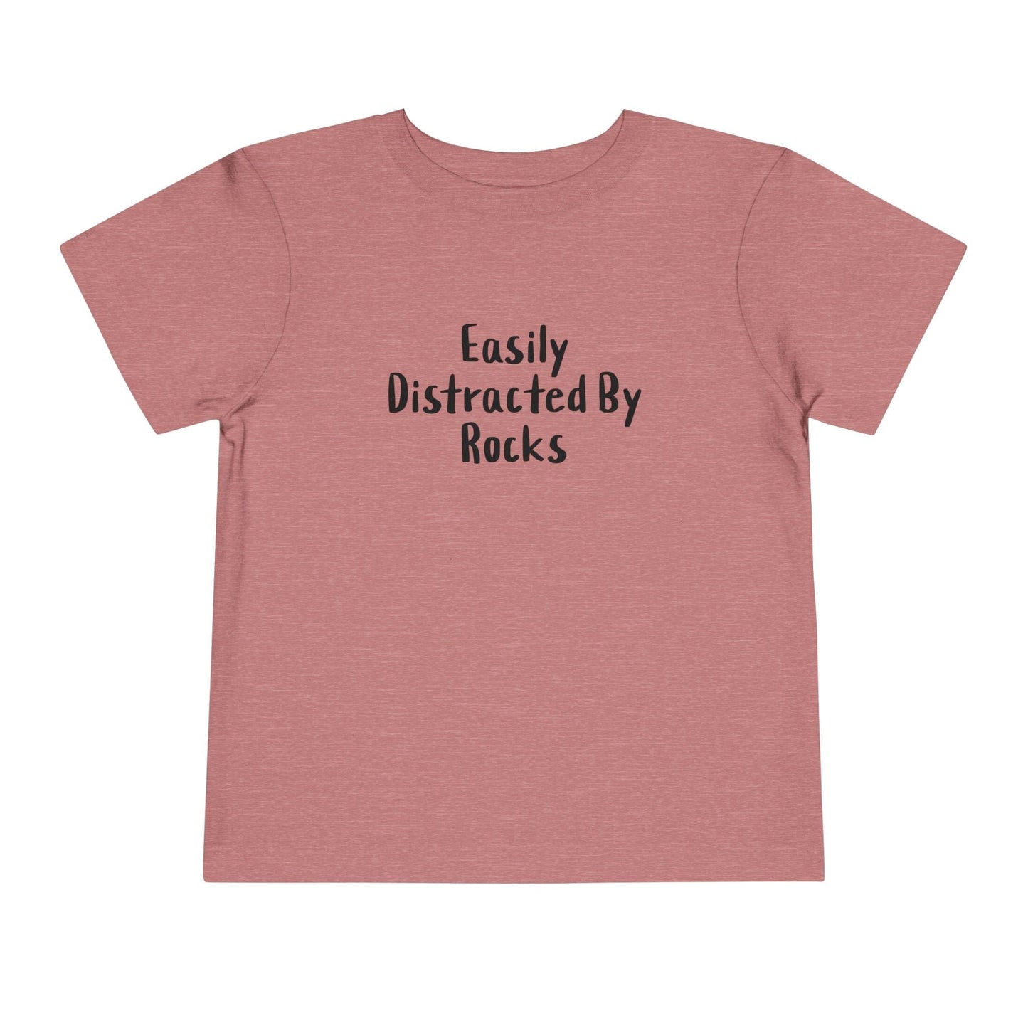 Kids clothes Heather Mauve / 2T Easily Distracted By Rocks Premium Toddler T-Shirt