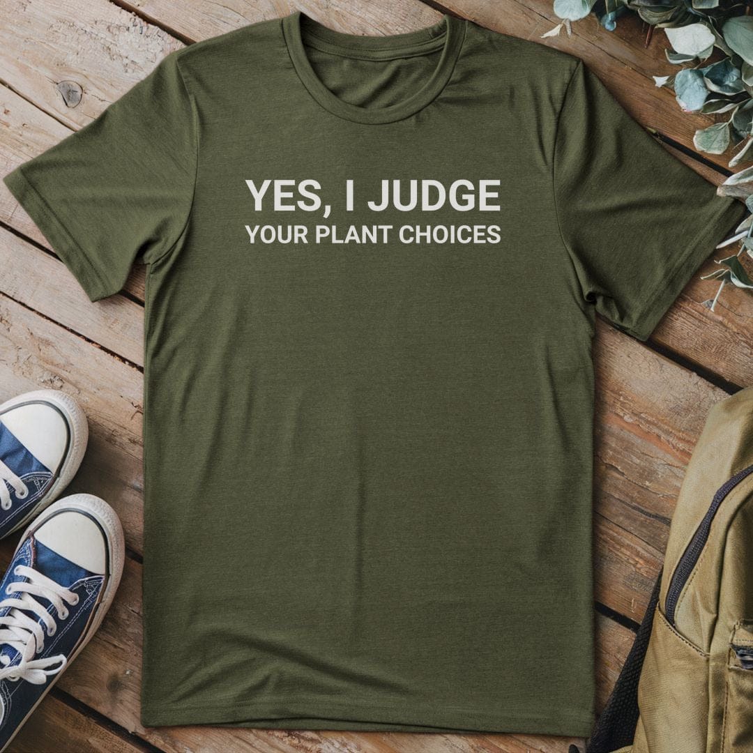 T-Shirt Military Green / S Plant Critic's Delight T-Shirt