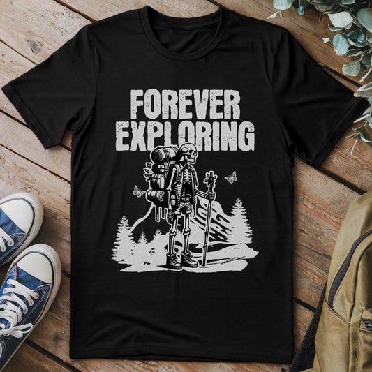T-Shirt Black / S Forever Exploring T-Shirt