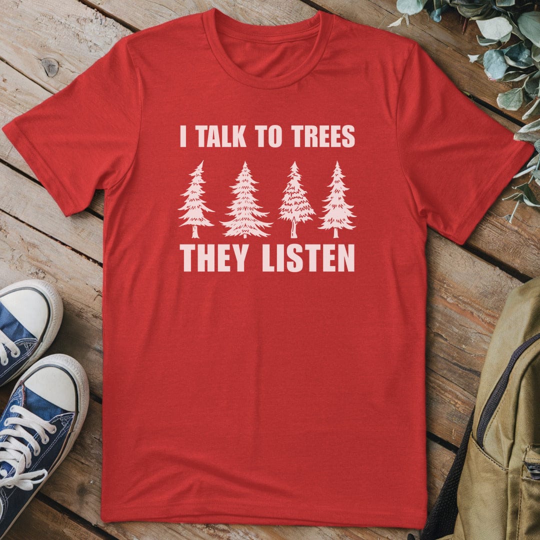 T-Shirt Red / S Whispering Pines T-Shirt