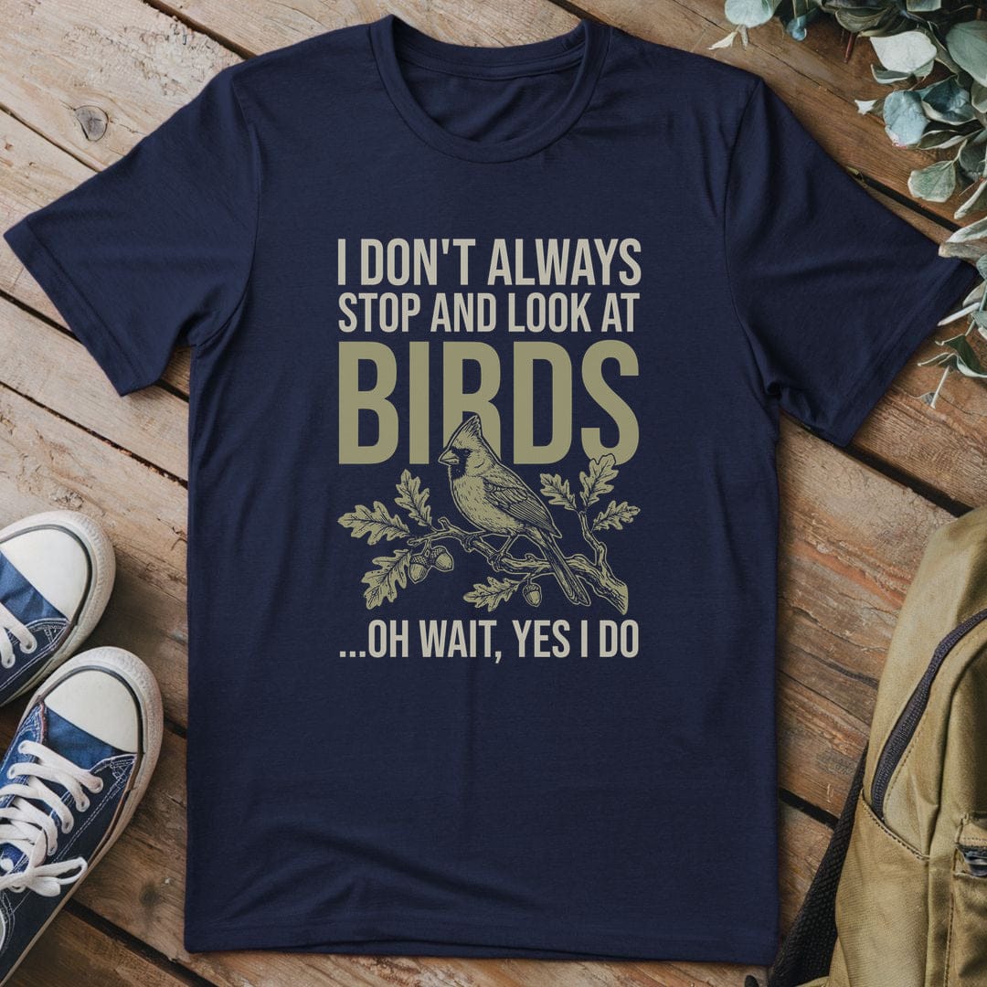 T-Shirt Navy / S Stop for Birds T-Shirt