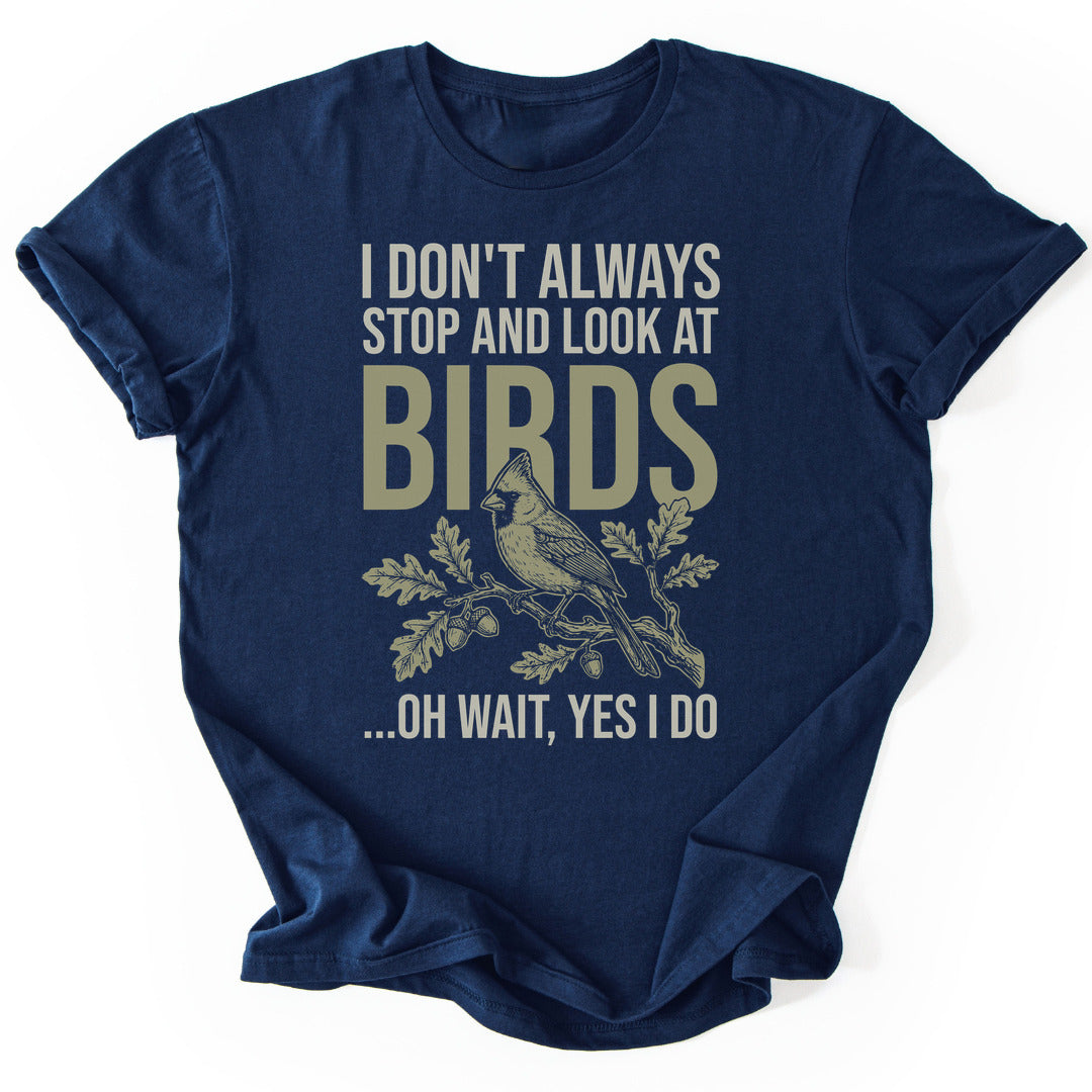 T-Shirt Navy / S Stop for Birds T-Shirt