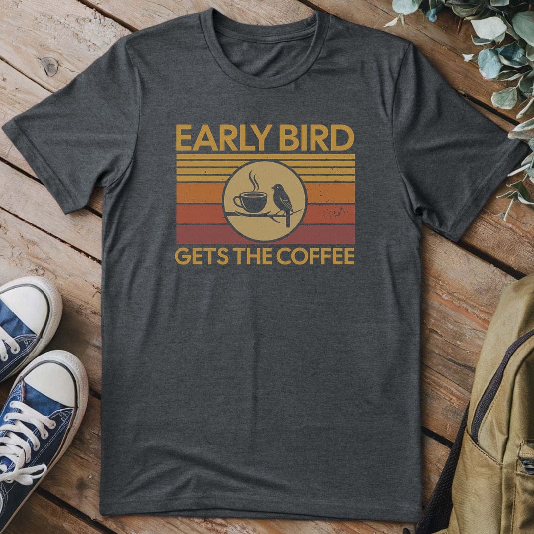 T-Shirt Dark Heather / S Early Birds T-Shirt