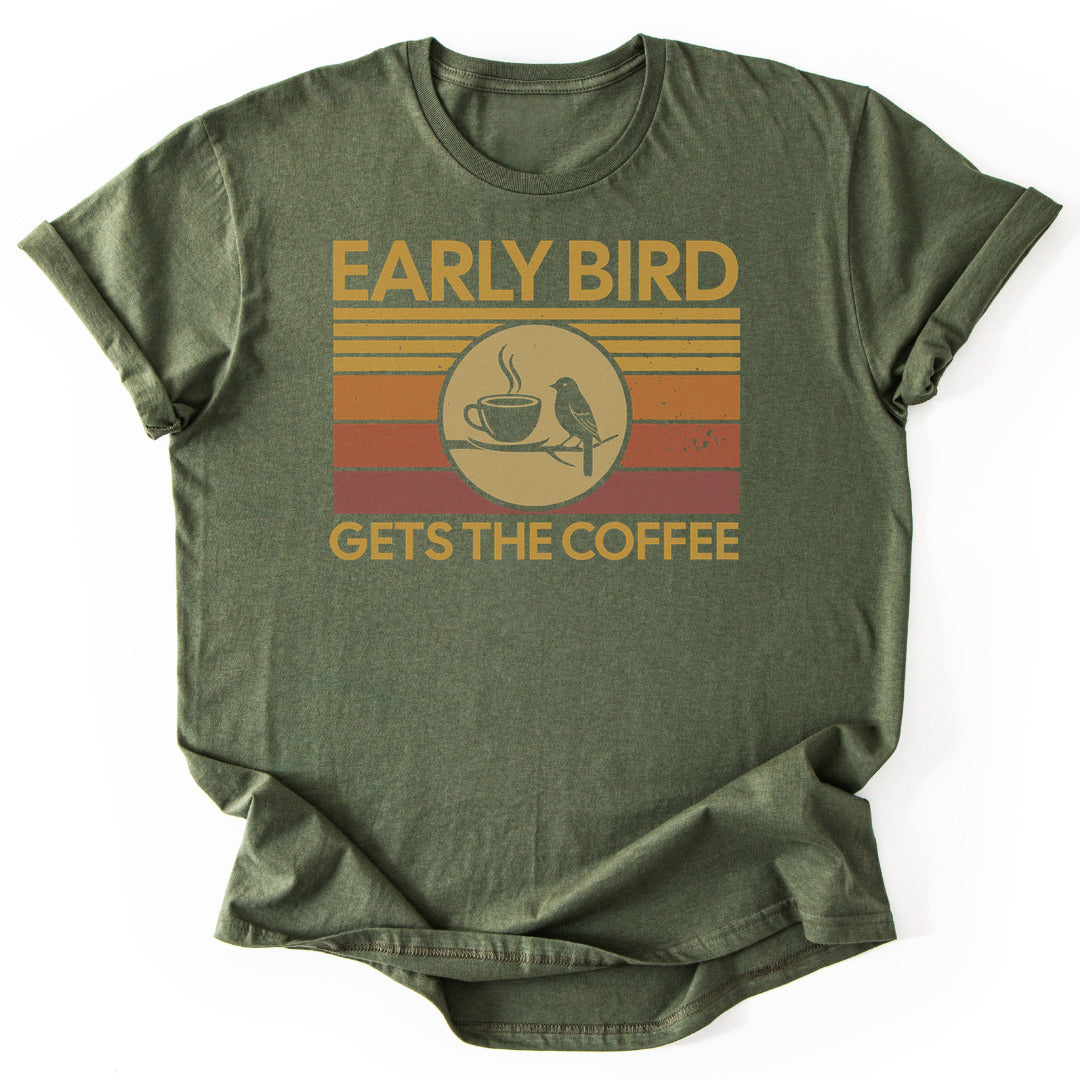 T-Shirt Military Green / S Early Birds T-Shirt