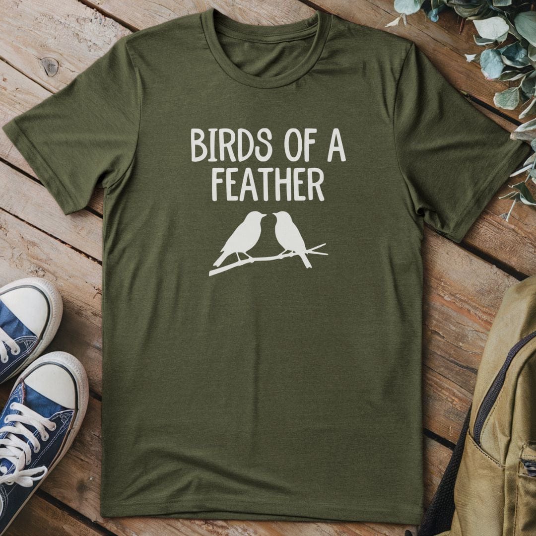 T-Shirt Military Green / S Birds Of A Feather T-Shirt