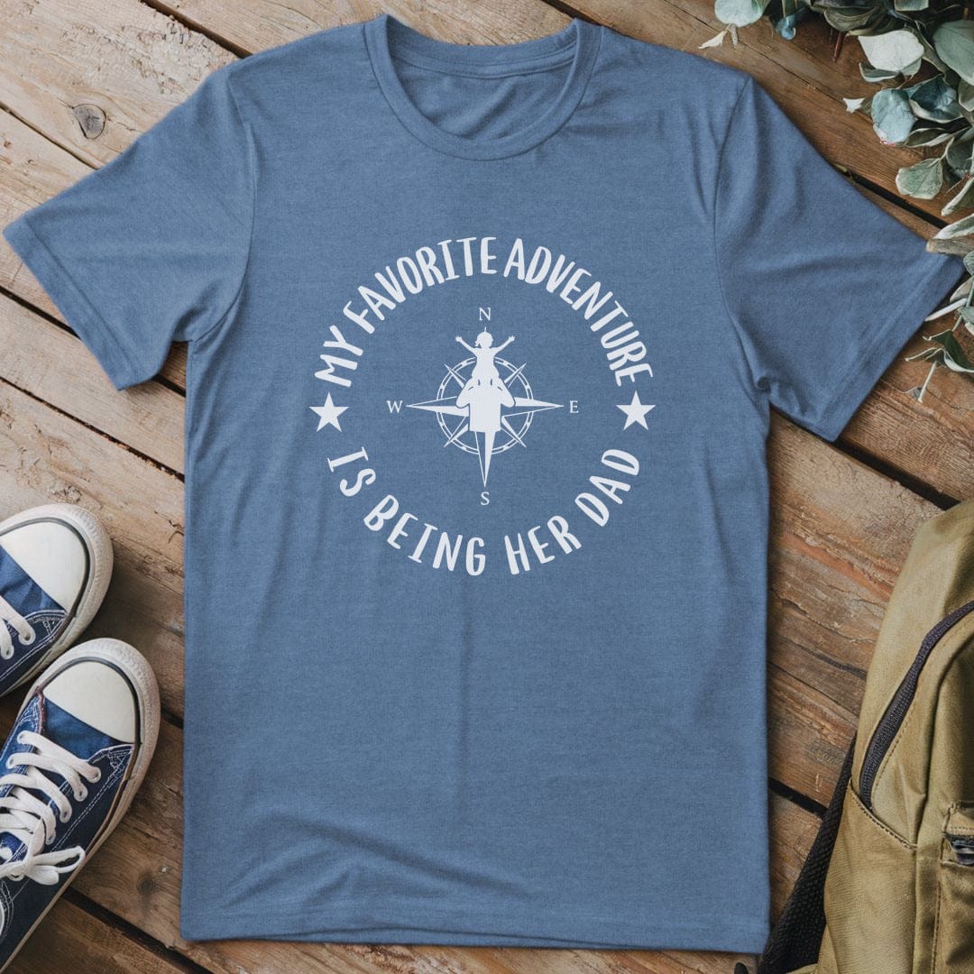 T-Shirt Heather Indigo / S Favorite Adventure T-Shirt