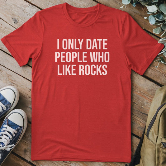 T-Shirt Red / S Rock Lover's Criteria T-Shirt