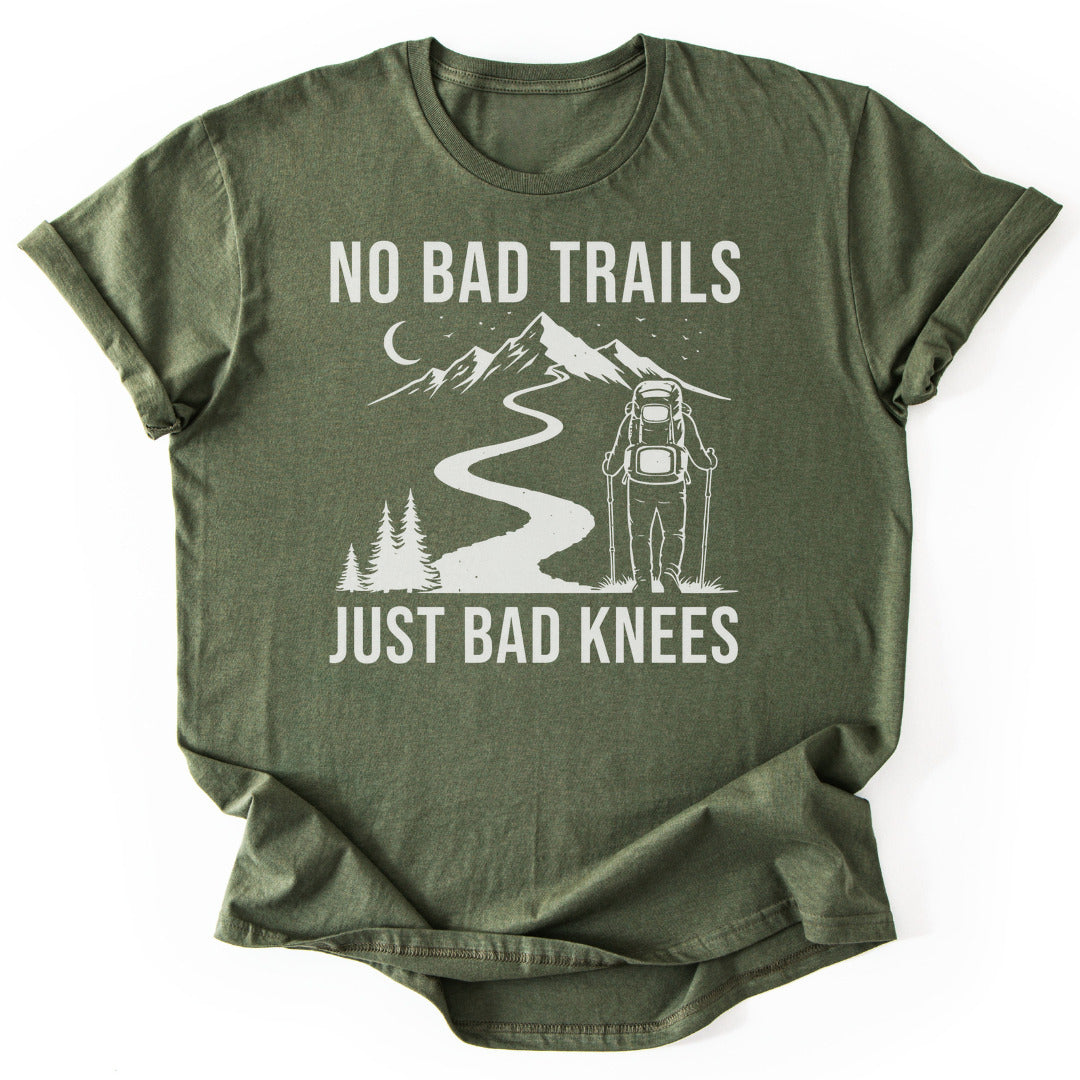 T-Shirt Military Green / S No Bad Trails T-Shirt