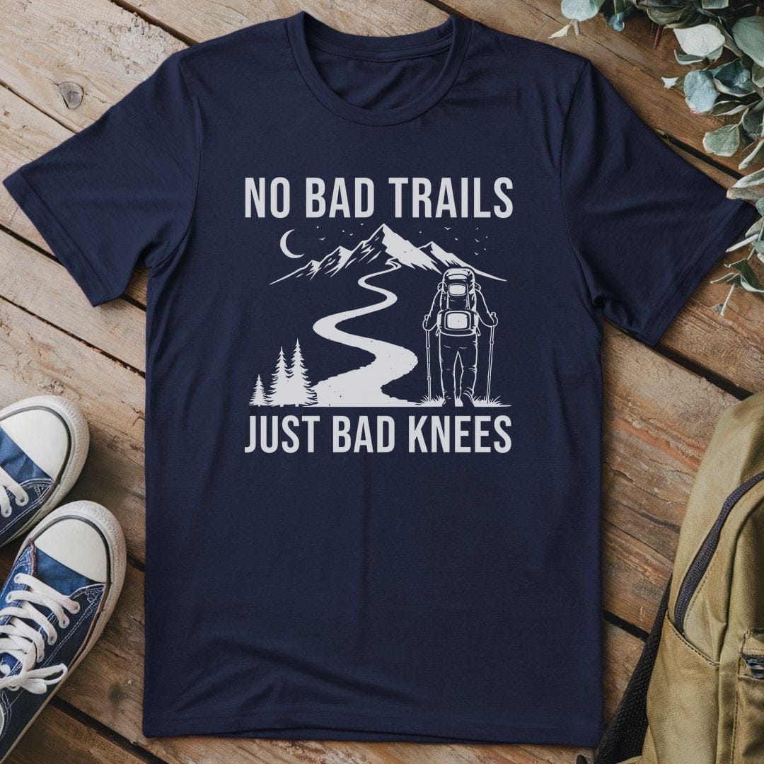 T-Shirt Navy / S No Bad Trails T-Shirt