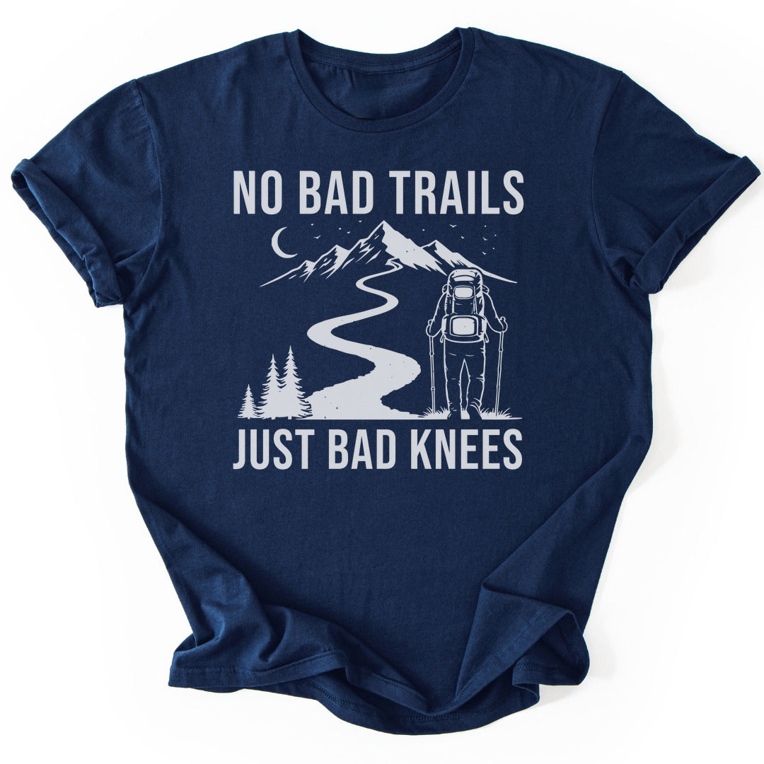 T-Shirt Navy / S No Bad Trails T-Shirt