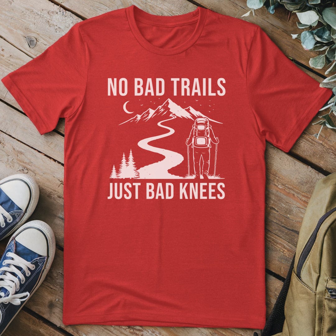 T-Shirt Red / S No Bad Trails T-Shirt
