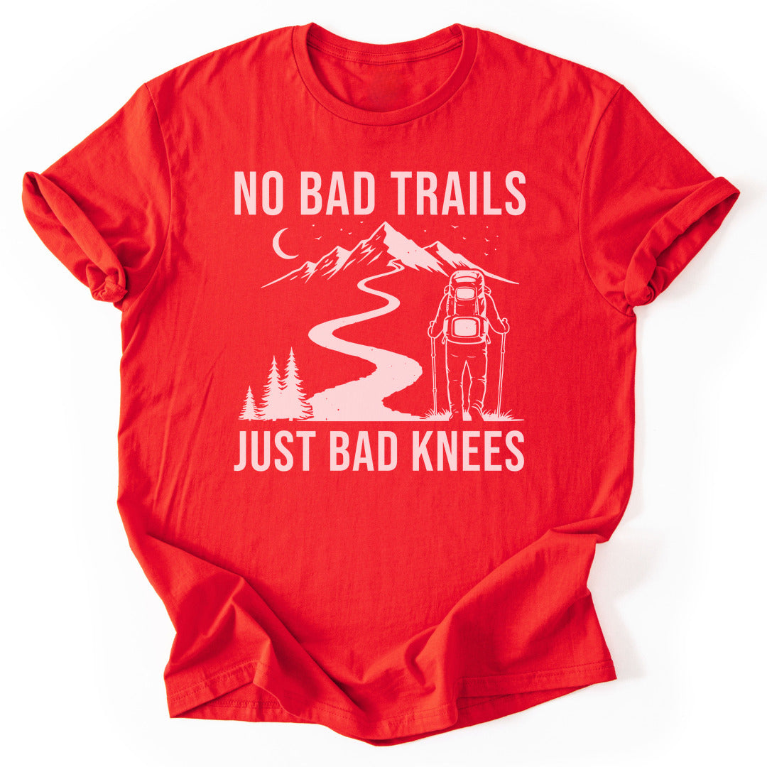 T-Shirt Red / S No Bad Trails T-Shirt